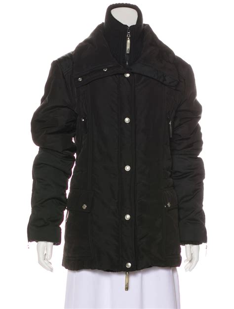 christian Dior puffer jacket black